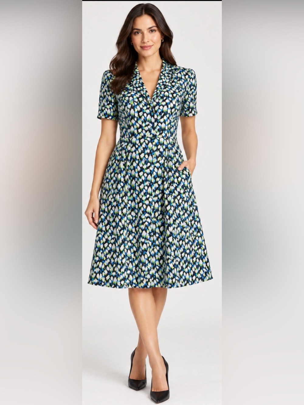 Jason Wu Floral Fit & Flare Dress – Size 2